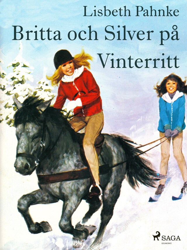 Buchcover für Britta och Silver på vinterritt