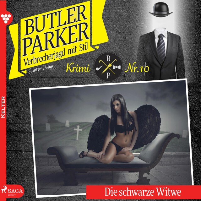 Buchcover für Butler Parker, 10: Die schwarze Witwe (Ungekürzt)