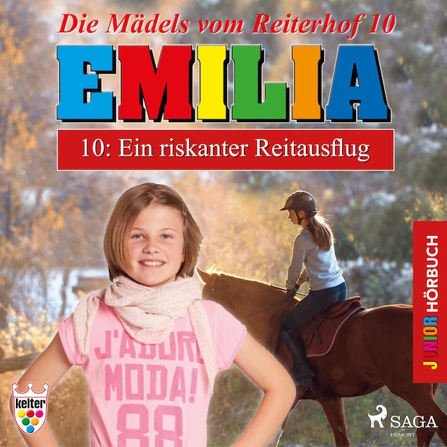 Book cover for Emilia - Die Mädels vom Reiterhof, 10: Ein riskanter Reitausflug (Ungekürzt)
