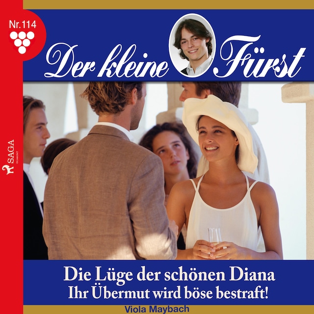 Kirjankansi teokselle Der kleine Fürst, 114: Die Lüge der schönen Diana. Ihr Übermut wird böse bestraft! (Ungekürzt)