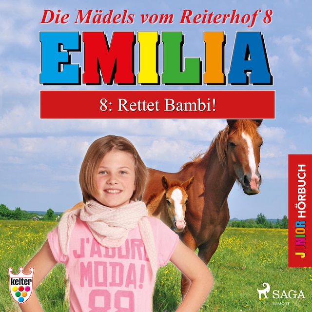 Boekomslag van Emilia - Die Mädels vom Reiterhof, 8: Rettet Bambi! (Ungekürzt)