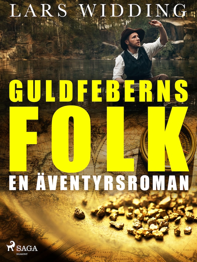 Kirjankansi teokselle Guldfeberns folk: en äventyrsroman