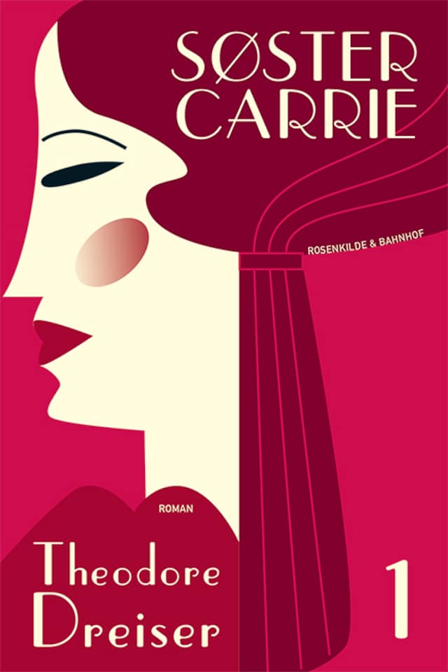 Book cover for Søster Carrie, 1