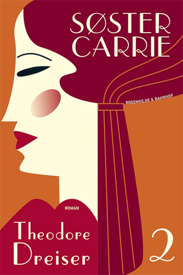 Book cover for Søster Carrie, 2