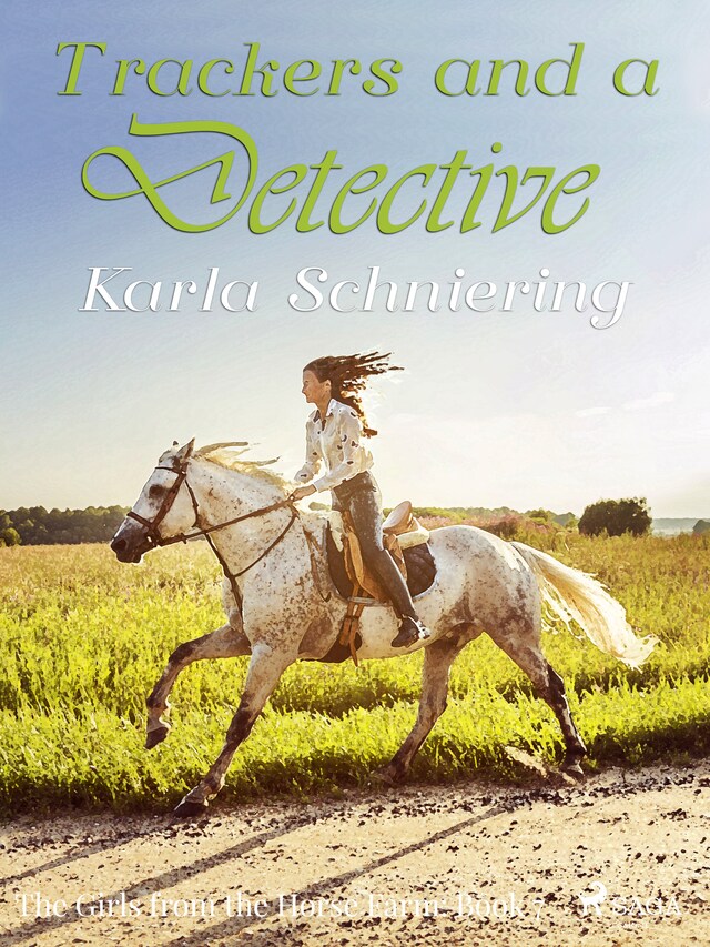 Buchcover für The Girls from the Horse Farm 7 - Trackers and a Detective