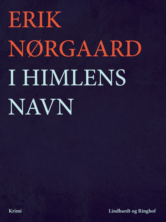 Bogomslag for I himlens navn