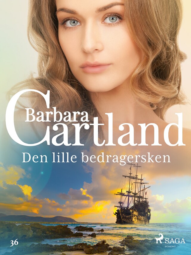 Book cover for Den lille bedragersken