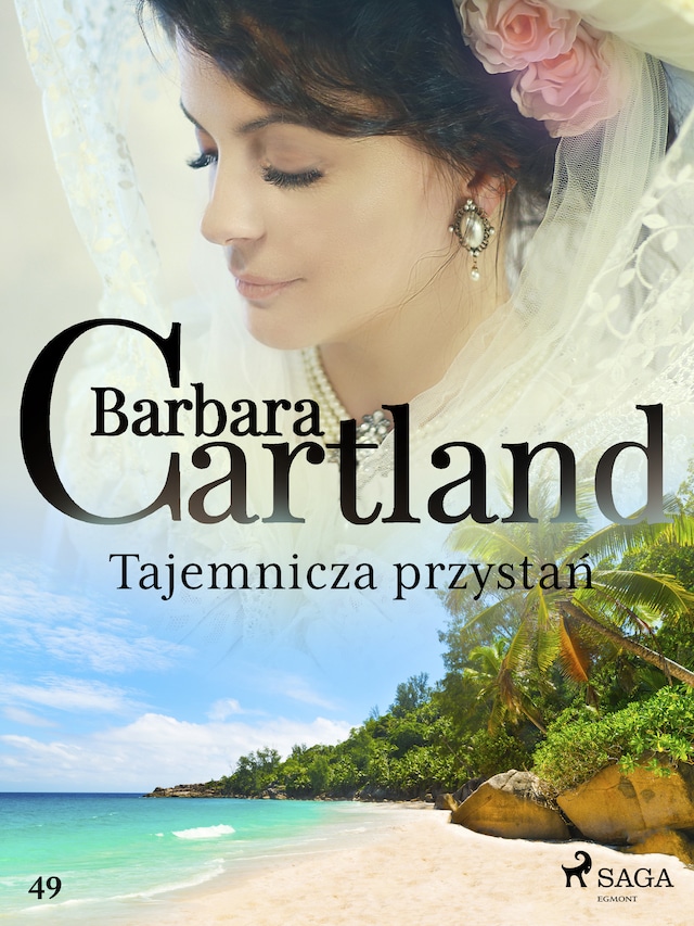 Couverture de livre pour Tajemnicza przystań - Ponadczasowe historie miłosne Barbary Cartland
