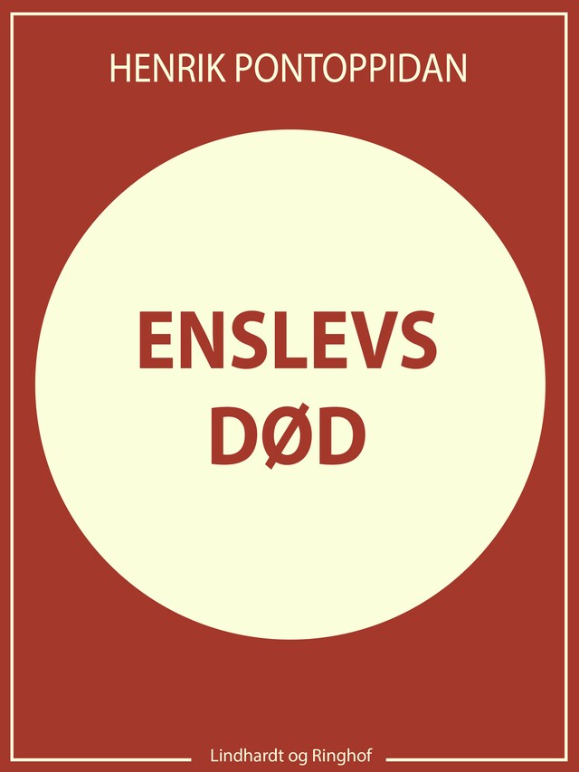 Book cover for Enslevs død