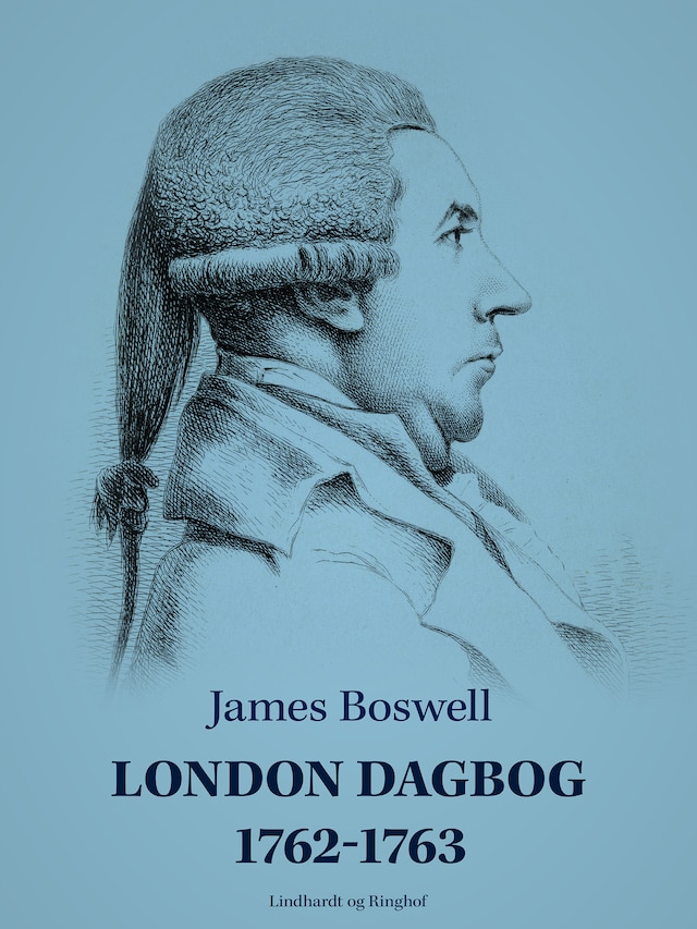 Kirjankansi teokselle London dagbog 1762-1763