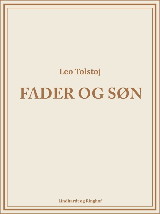 Buchcover für Fader og Søn