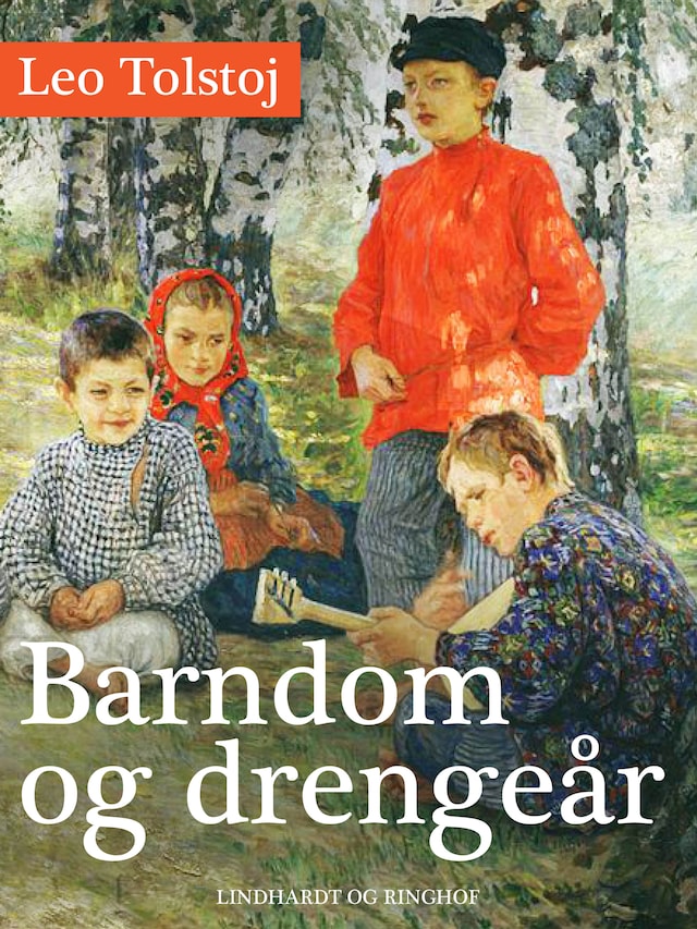 Book cover for Barndom og drengeår