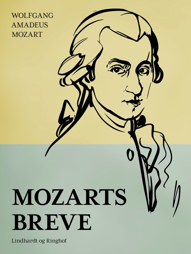 Kirjankansi teokselle Mozarts breve