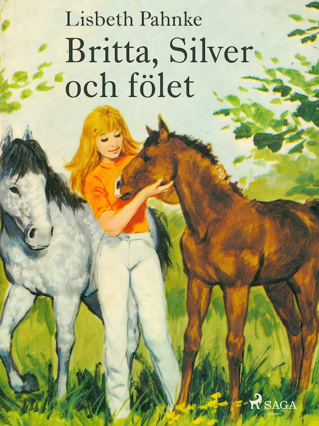 Book cover for Britta, Silver och fölet