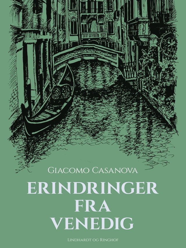 Book cover for Erindringer fra Venedig