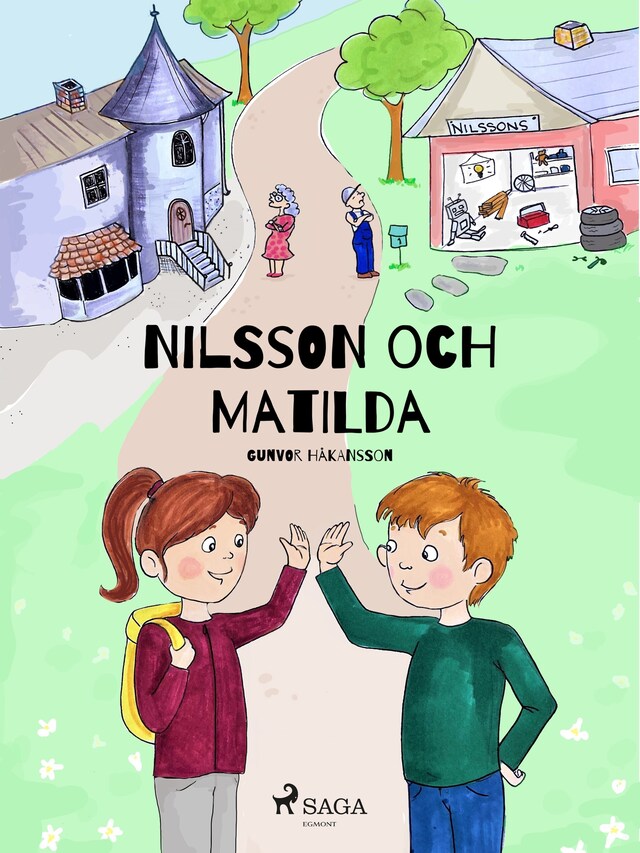 Boekomslag van Nilsson och Matilda