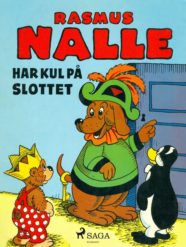 Boekomslag van Rasmus Nalle har kul på slottet