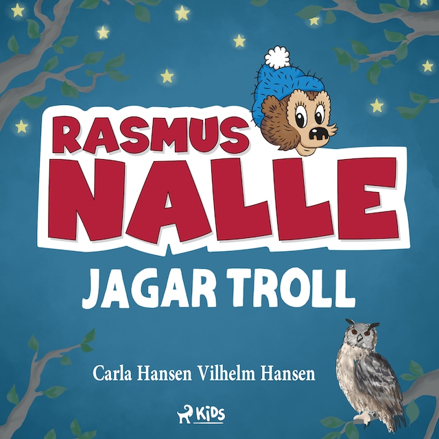Boekomslag van Rasmus Nalle jagar troll