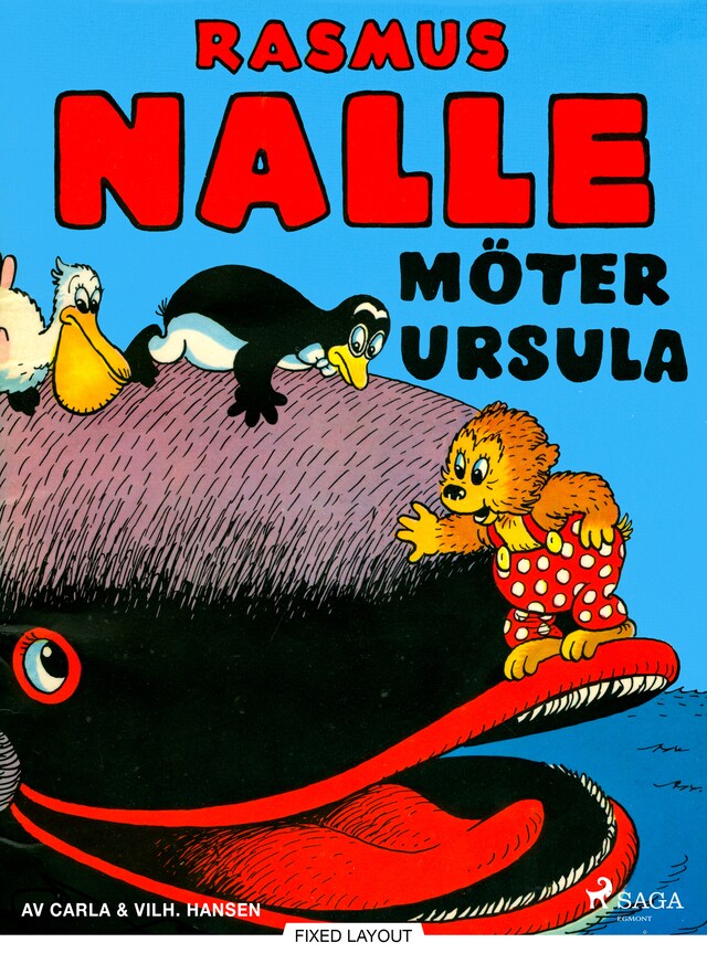 Boekomslag van Rasmus Nalle möter Ursula