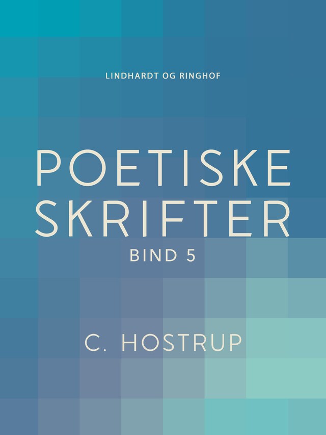 Bogomslag for Poetiske skrifter (bind 5)