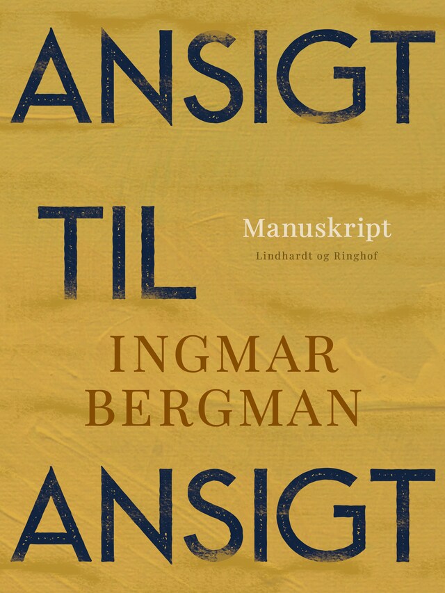 Bogomslag for Ansigt til ansigt