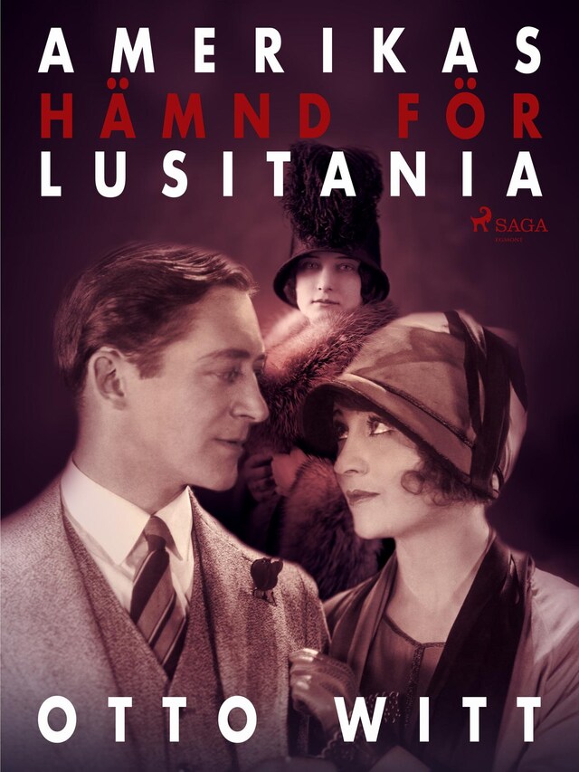 Book cover for Amerikas hämnd för Lusitania