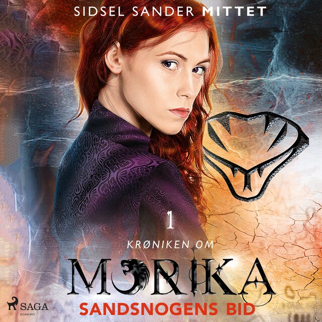 Book cover for Krøniken om Morika 1 - Sandsnogens bid
