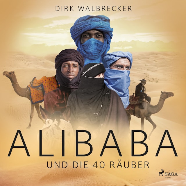 Boekomslag van Ali Baba und die 40 Räuber
