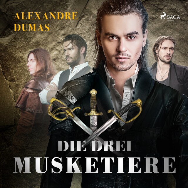 Couverture de livre pour Die drei Musketiere