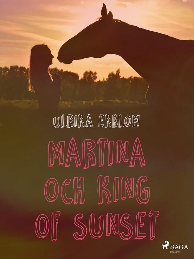 Buchcover für Martina och King of Sunset