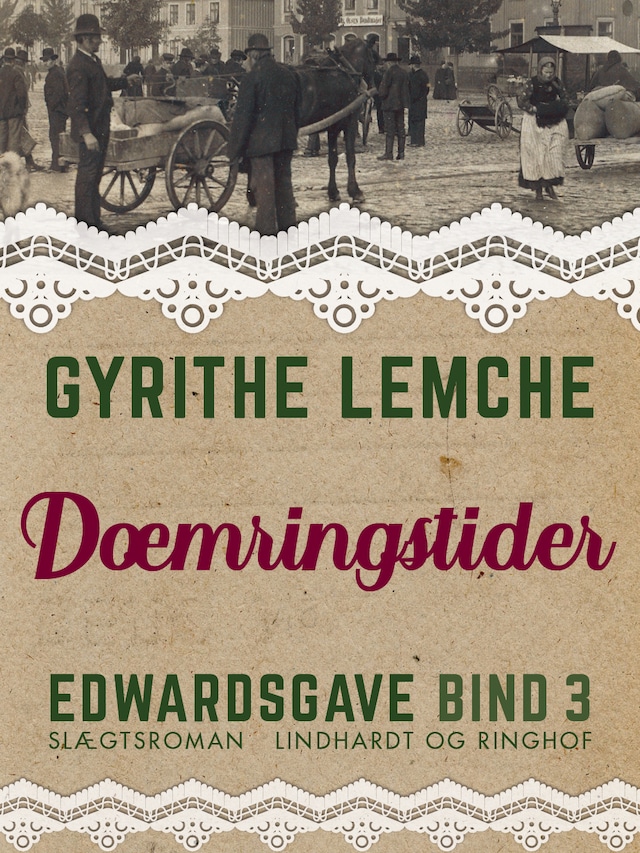 Book cover for Edwardsgave - Dæmringstider
