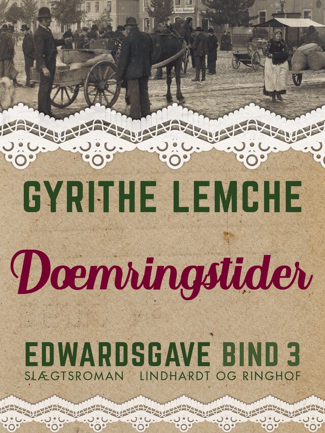 Couverture de livre pour Edwardsgave - Dæmringstider