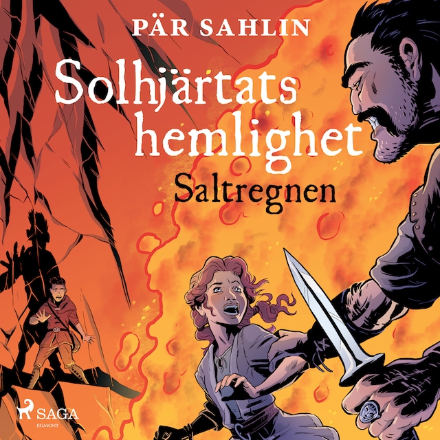 Book cover for Solhjärtats hemlighet - Saltregnen