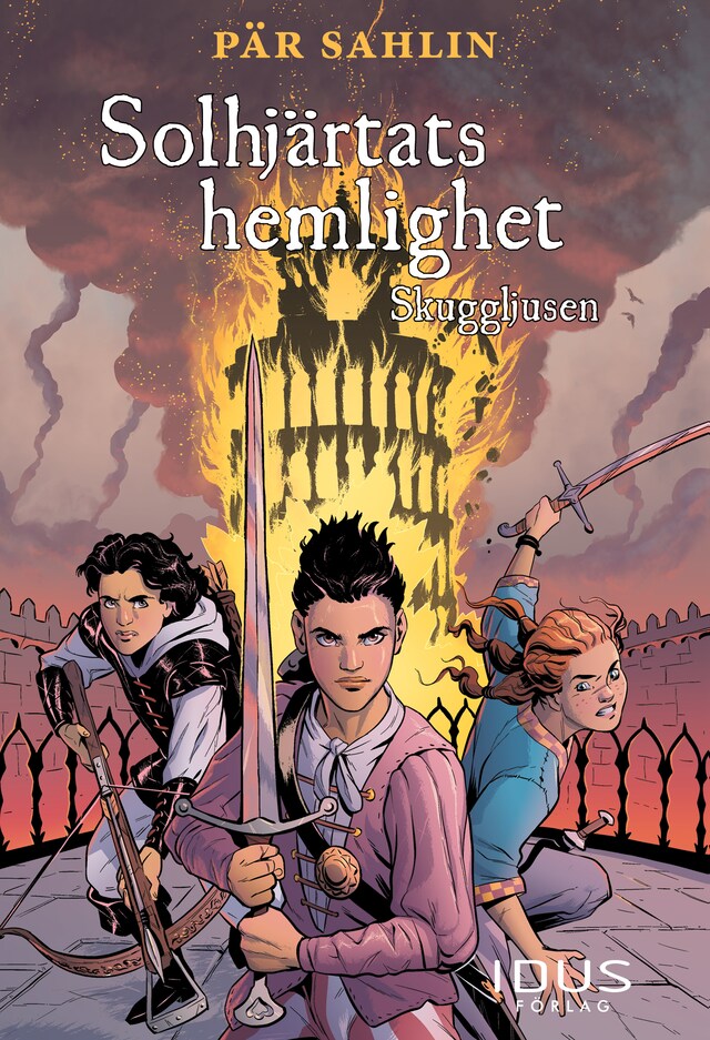 Solhjärtats hemlighet - Skuggljusen Book cover for Solhjärtats hemlighet - Skuggljusen
