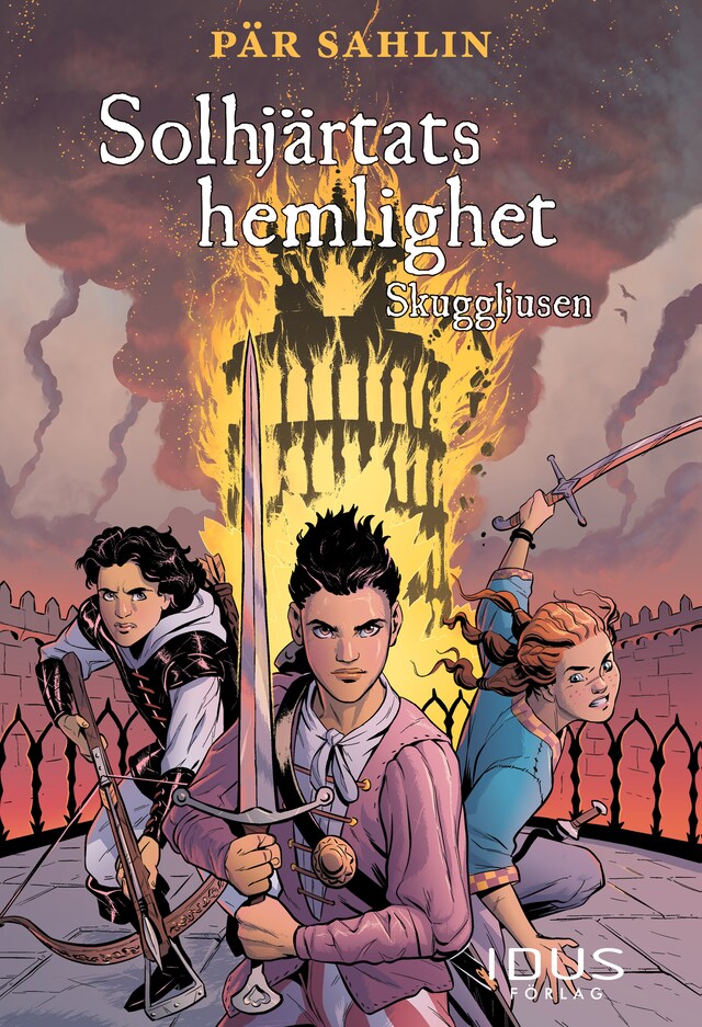 Book cover for Solhjärtats hemlighet - Skuggljusen