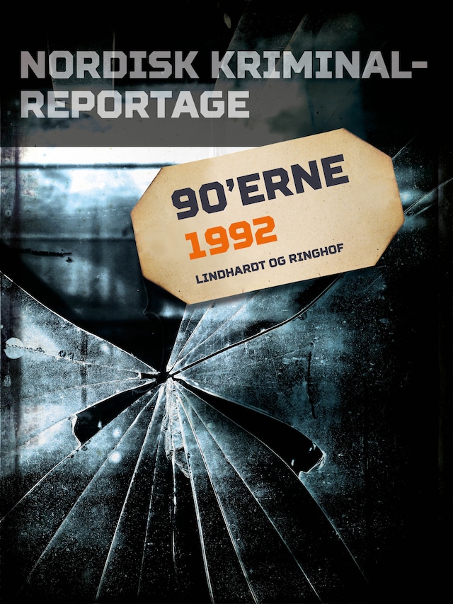 Okładka książki dla Nordisk Kriminalreportage 1992