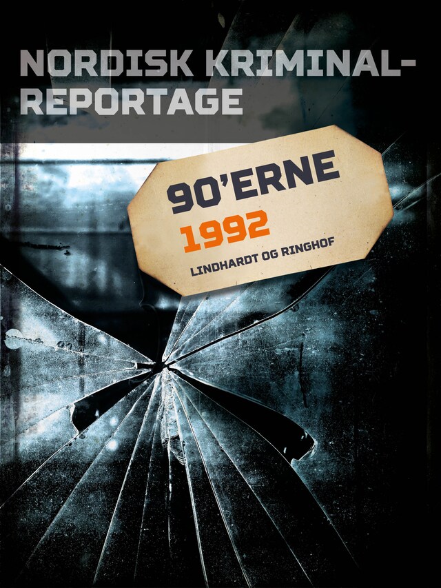 Couverture de livre pour Nordisk Kriminalreportage 1992