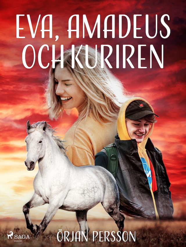 Book cover for Eva, Amadeus och kuriren