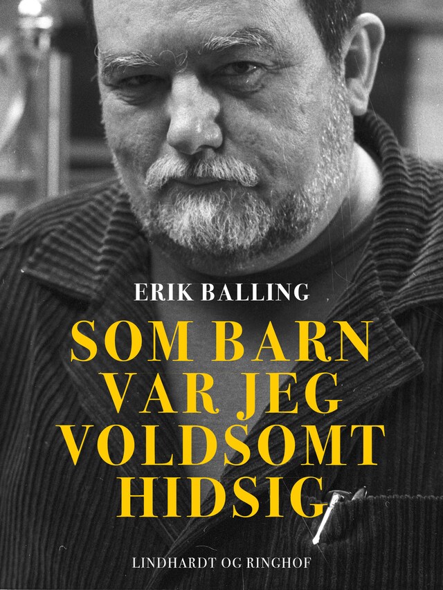 Buchcover für Som barn var jeg voldsomt hidsig