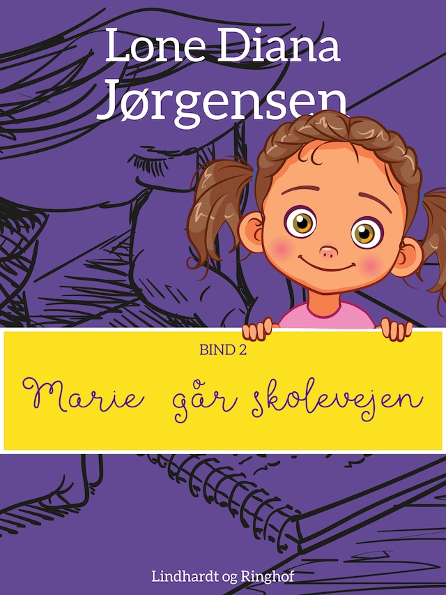 Bogomslag for Marie går skolevejen