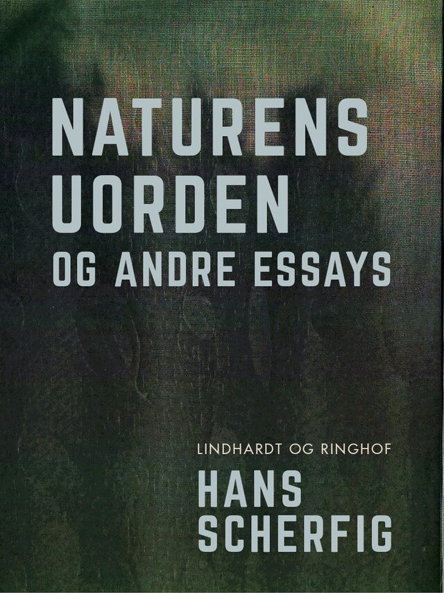 Bogomslag for Naturens uorden og andre essays