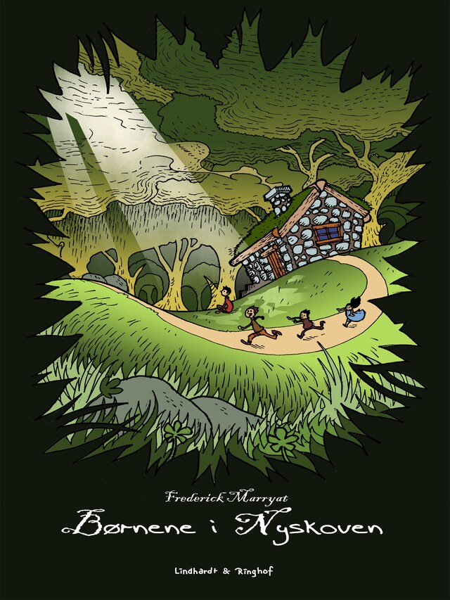 Book cover for Børnene i Nyskoven