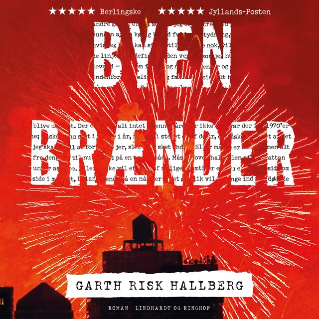 Book cover for Byen brænder