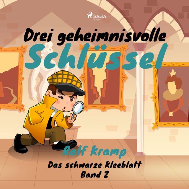 Portada de libro para Drei geheimnisvolle Schlüssel - Das schwarze Kleeblatt, Band 2 (Ungekürzt)