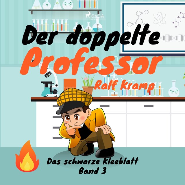 Boekomslag van Der doppelte Professor - Das schwarze Kleeblatt, Band 3 (Ungekürzt)