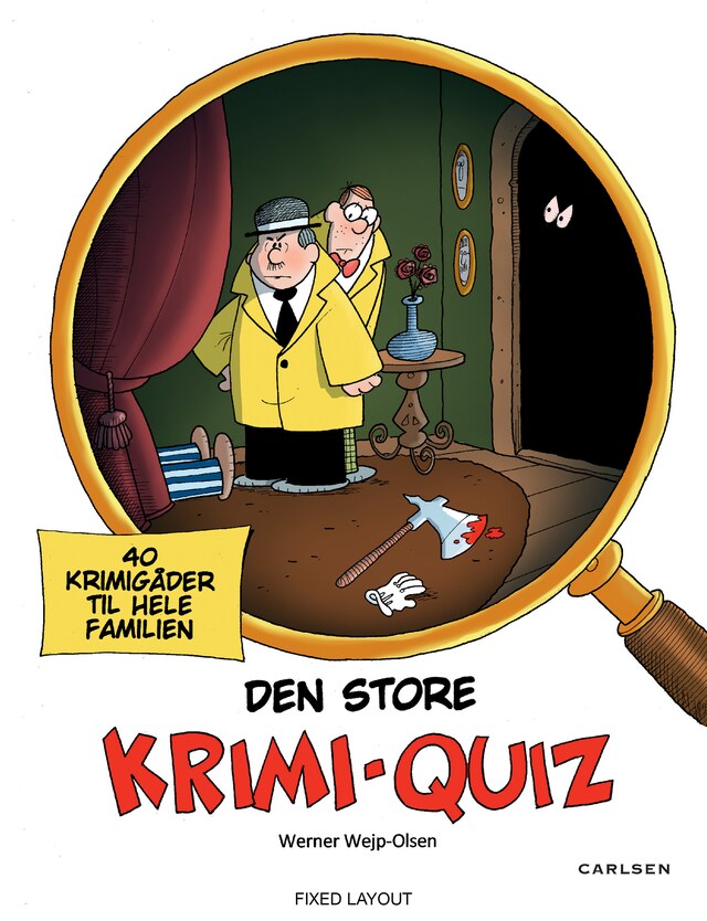 Bogomslag for Den store krimi-quiz