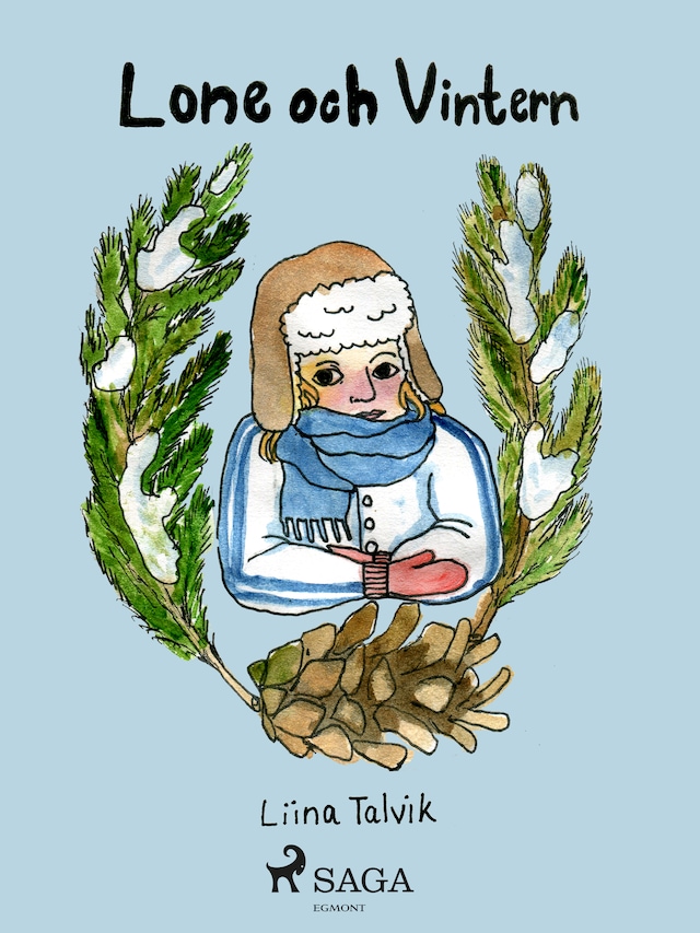 Book cover for Lone och vintern