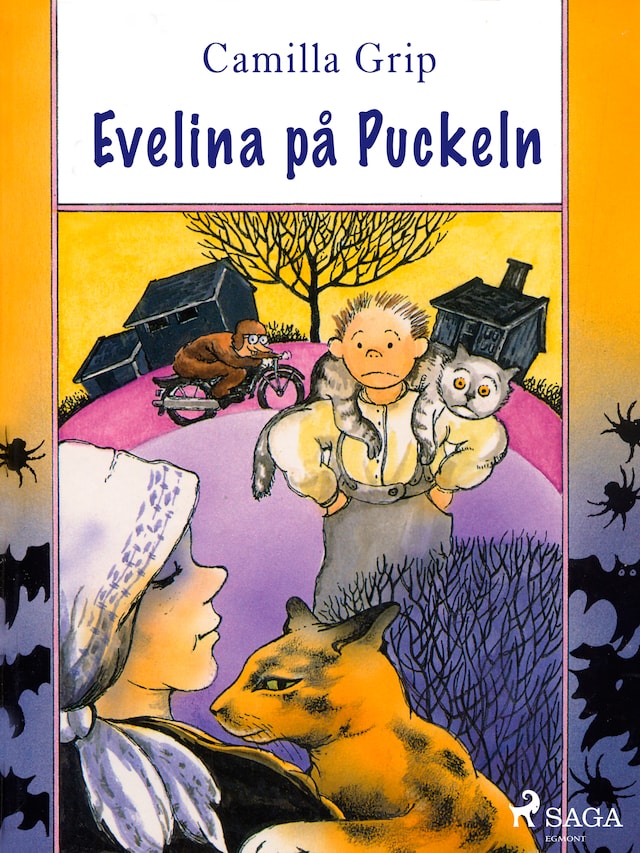 Kirjankansi teokselle Evelina på Puckeln