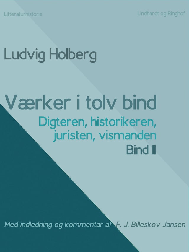 Okładka książki dla Værker i tolv bind 11. Digteren, historikeren, juristen, vismanden