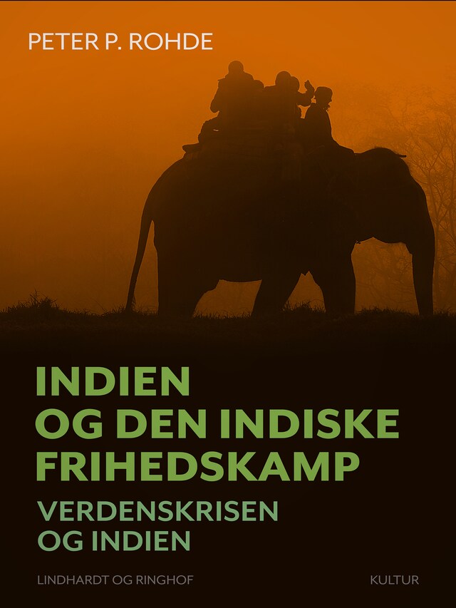 Book cover for Indien og den indiske frihedskamp. Verdenskrisen og Indien